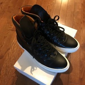 Pierre Darre high top sneaker.